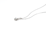 Stella Halo Diamond Pendant Necklace