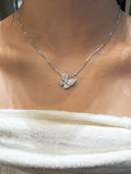 Enchanted Butterfly Lab-Grown Diamond Necklace