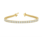 Lab Diamond Tennis Bracelet 14K Gold