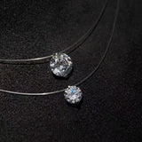 Invisible Elegance Lab-Grown Diamond Necklace