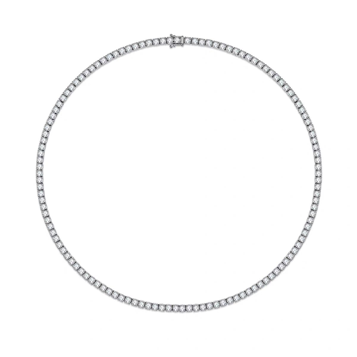 Timeless Full-Set Lab-Grown Diamond Tennis Necklace