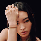 Timeless Round-Cut Lab-Grown Diamond Tennis Bracelet