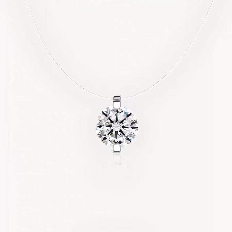 Invisible Elegance Lab-Grown Diamond Necklace
